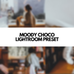 MOODY CHOCO FREE LIGHTROOM PRESET