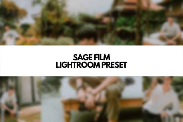 Sage Film Lightroom Preset